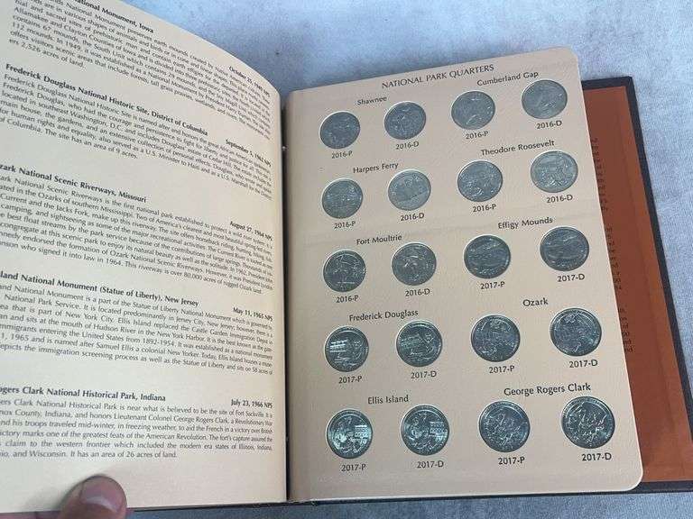 2010-2021 America’s Beautiful National Parks Washington Quarters