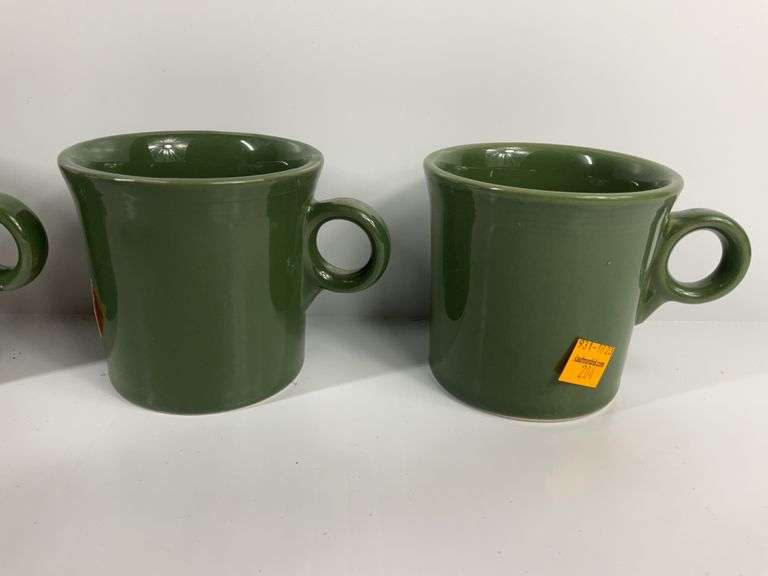 (6) Fiesta Ware Coffee Mugs