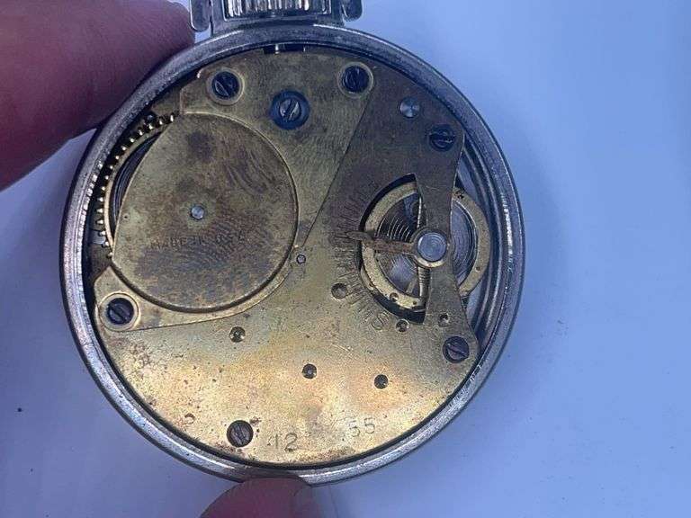 Westclox Bulls Eye Deluxe 40189 Pocket Watch