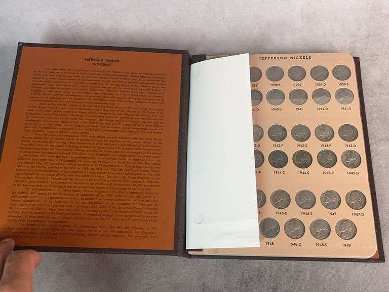 1938-2005 Jefferson Nickels Complete Book
