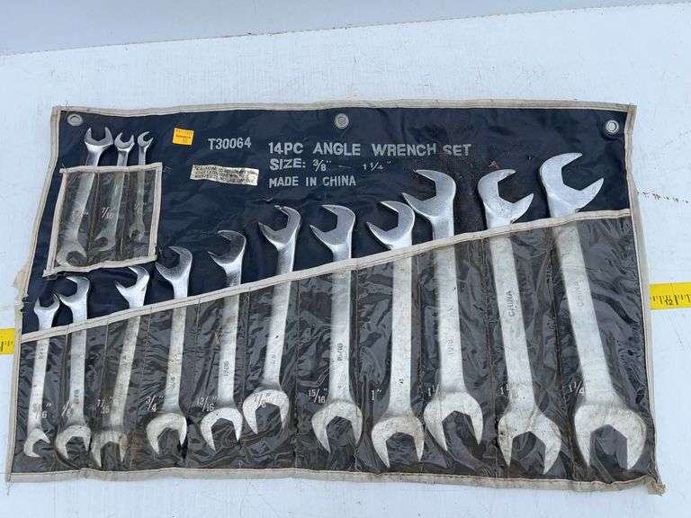 14 Piece Angle Wrench Set
