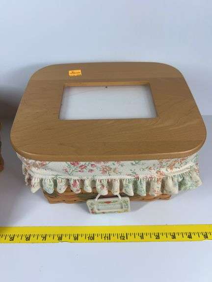 2002 Longaberger Mother’s Day Basket, Longaberger Shining Star Basket