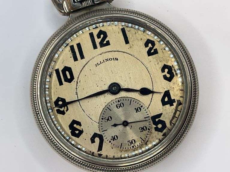 Illinois Bunn Special 21 Jewel Pocket Watch