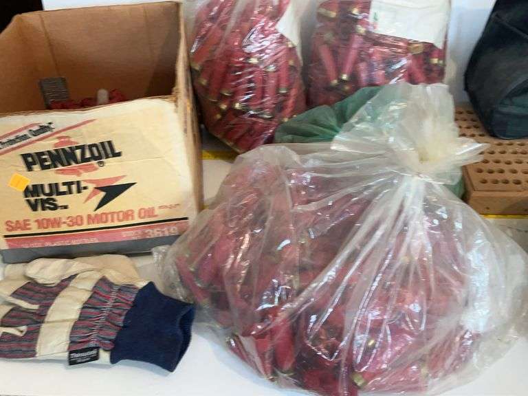 Empty 12 Gauge Shell Boxes and Casings