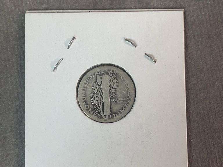 1918-D & 1944-D Mercury Dimes
