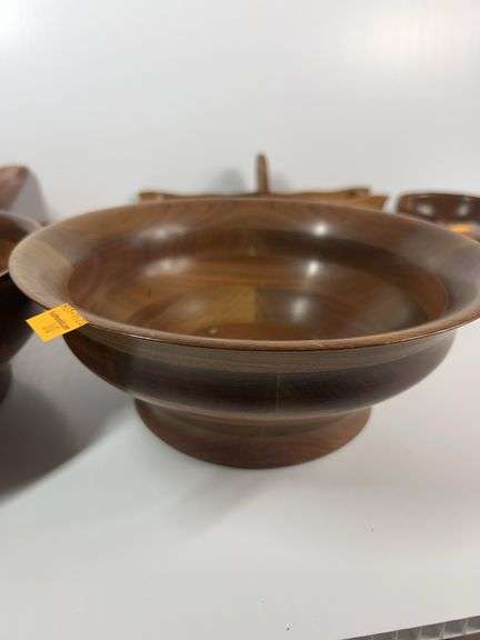 Assortment of Wooden Dishes