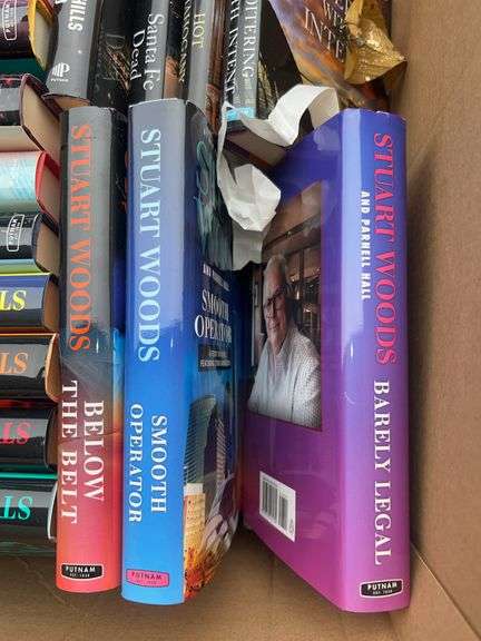 Large Assortment of Stuart Woods Books