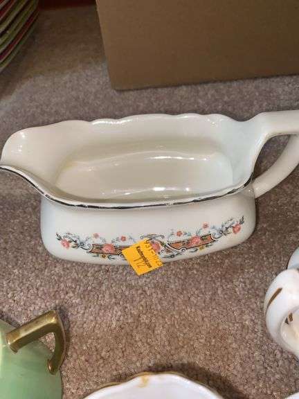 Assortment of Ironstone China, Homer Laughlin Cups