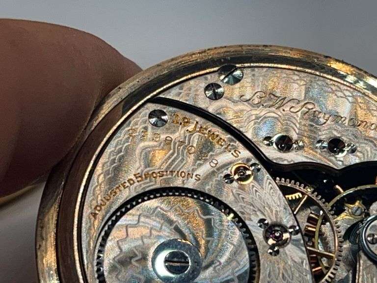 B.W. Raymond Elgin 19 Jewel Pocket Watch