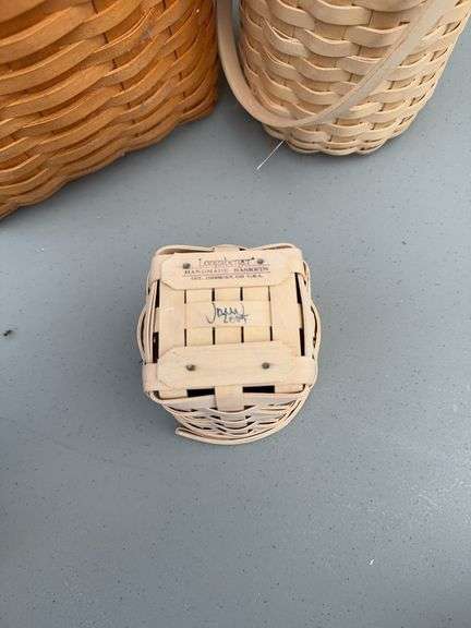 (4) Longaberger Baskets