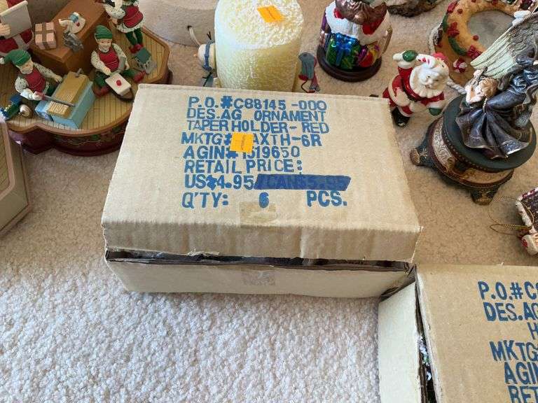 Assortment of Christmas Decorations