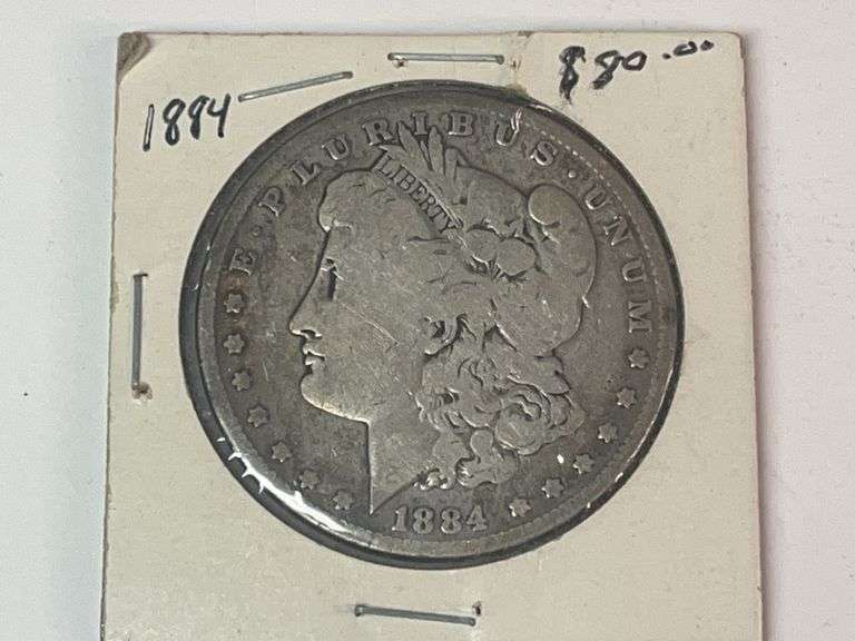 1884 Morgan Dollar