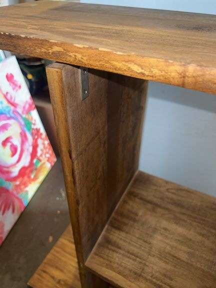 Wooden Shelving Unit