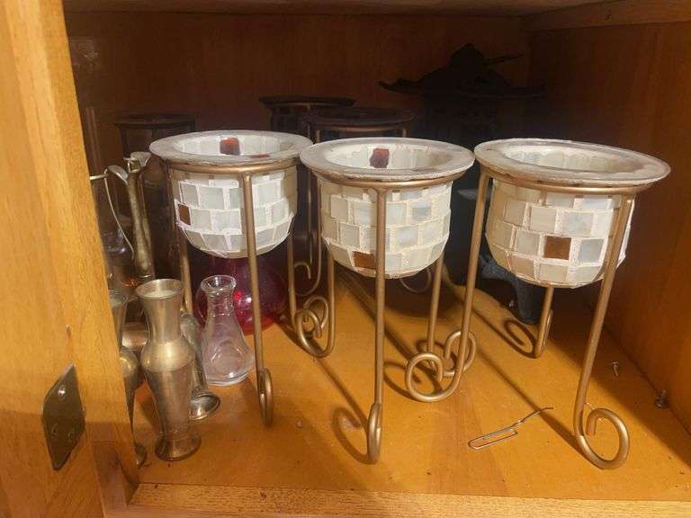 Decorative items - cups, jars, and more