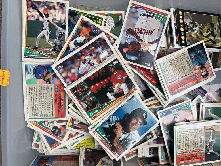 Assorted Baseball, Basketball and Football Cards