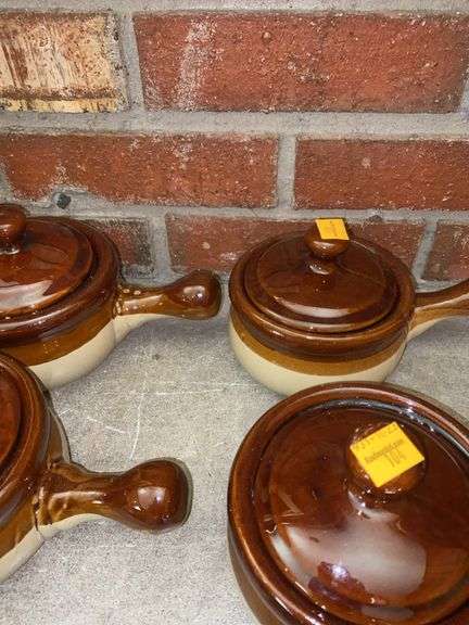 (4) Ceramic Soup Bowls