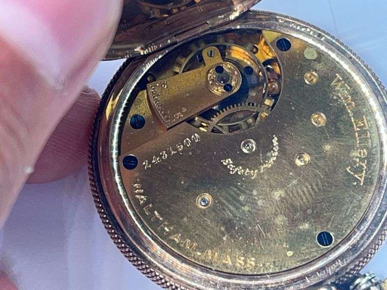 A.W. Co Waltham Pocket Watch