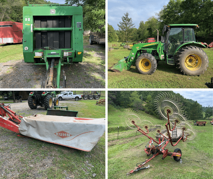 Tractor, Farm Equipment and Hay Equipment (WV)