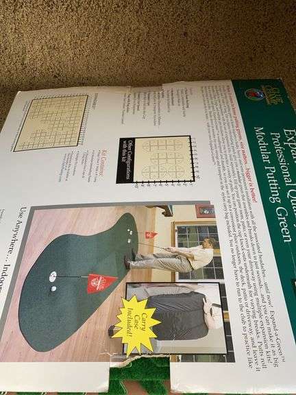 Club Champ Expand-a-Green Professional Quality Modular Putting Green
