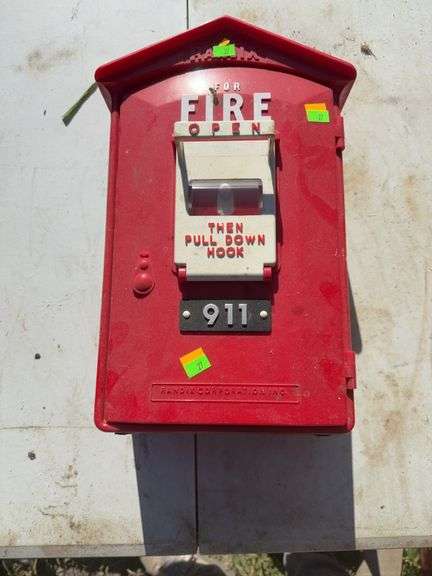 Plastic Fire Emergency Call Box