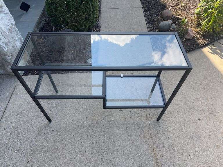 Glass Console Table