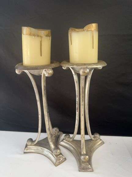 (2) Bombay Candle Holders, And other miscellaneous. Decor
