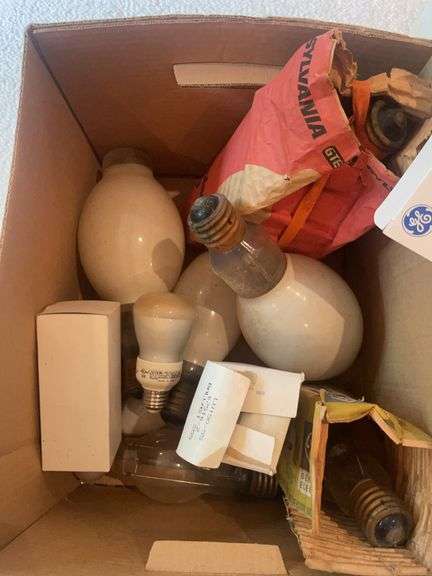 (3) boxes of misc. light bulbs