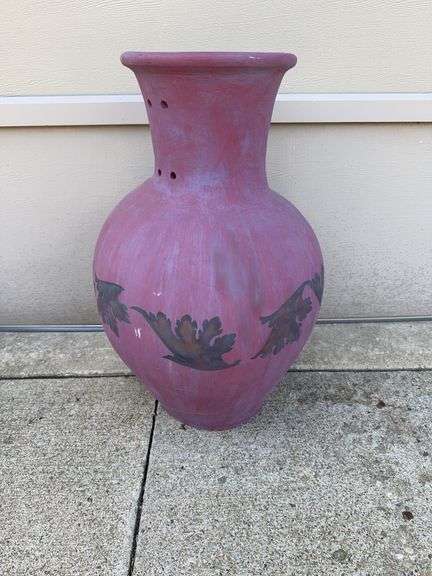 Clay Vase 28” H