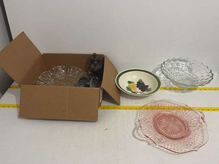 Variety of Glassware