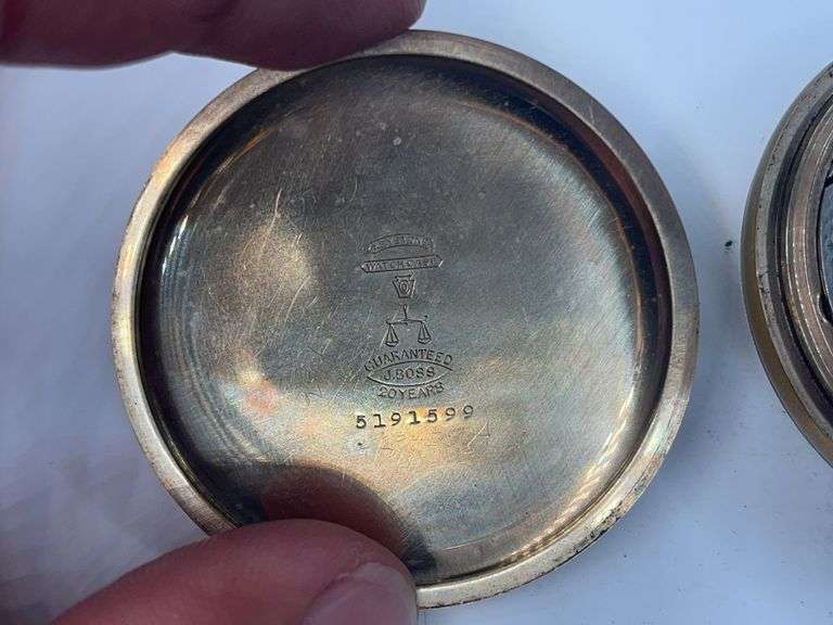 B.W. Raymond Elgin 19 Jewel Pocket Watch