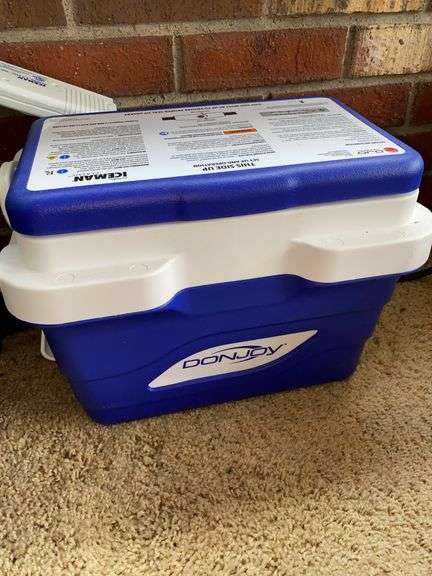 Igloo Mesh Wheeled Cooler, Donjoy Iceman Cooler