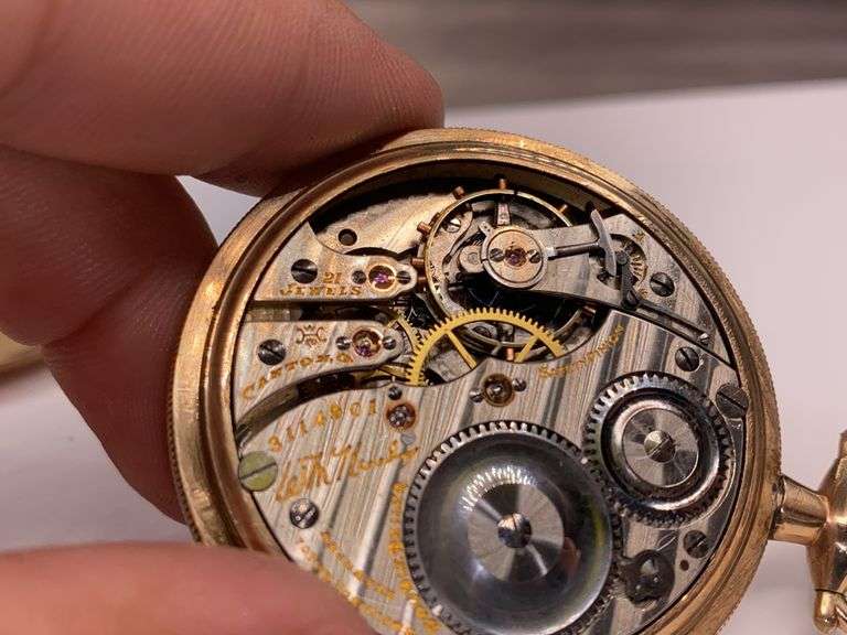 Hampden Watch Co. 21 Jewel Pocket Watch