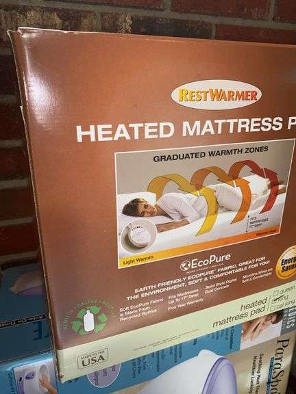 Homedics Bubble Bliss Deluxe Footbath, Homedics ParaSpa Elite, RestWarmer Heated Mattress Pad