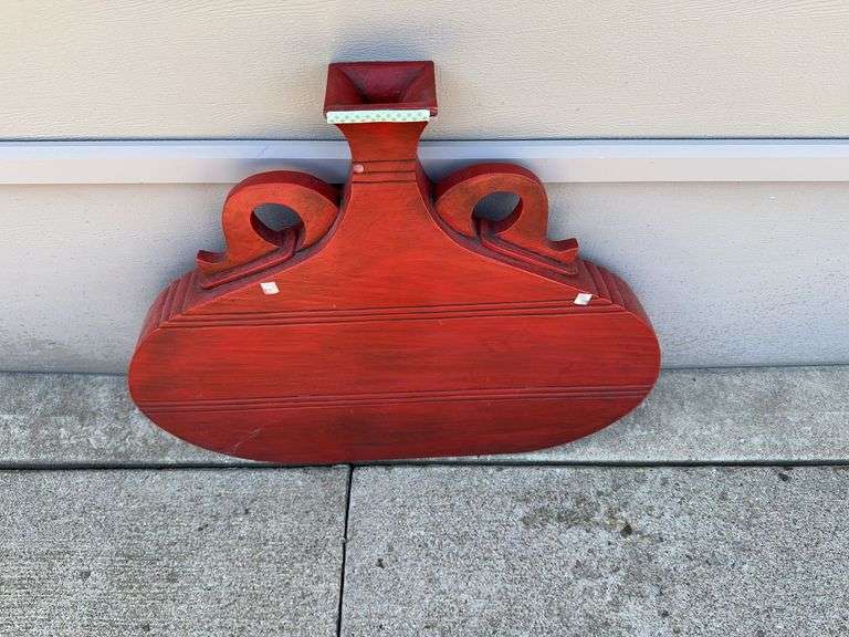 Carved Wood Trade Sign Wall Art