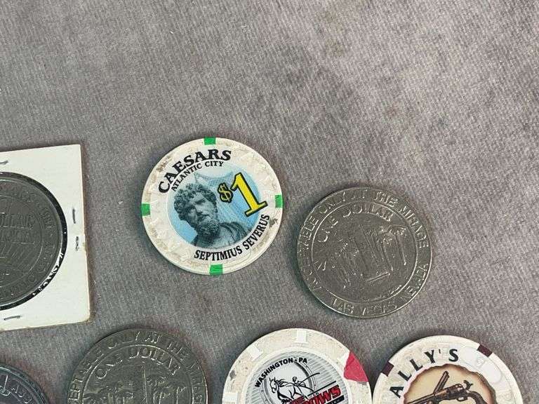 Poker Chips & Commemorative Medallions
