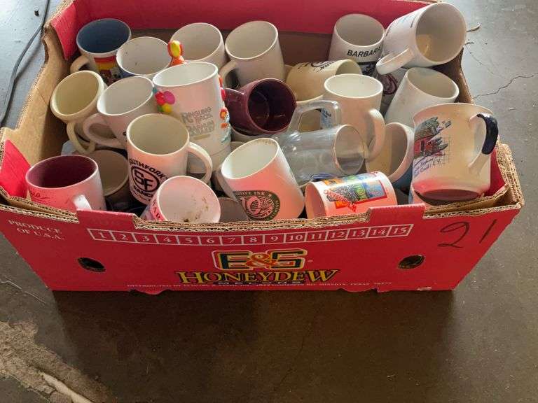 Assortment of Glass Mugs