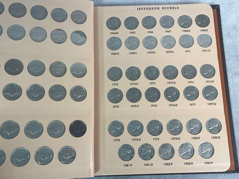 1938-2005 Jefferson Nickels Complete Book