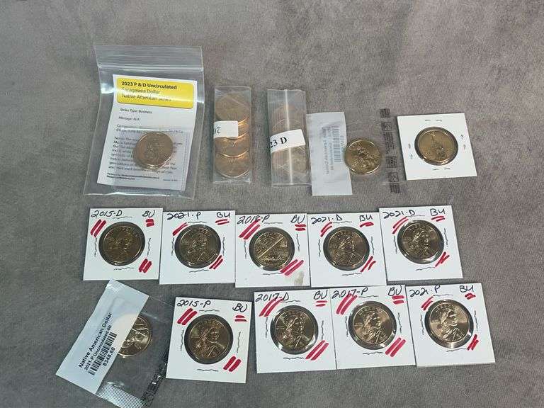 Sacagawea & Native American Dollars