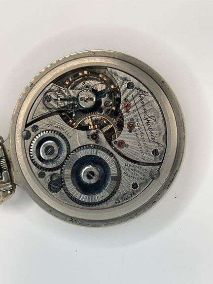 Illinois Bunn Special 21 Jewel Pocket Watch