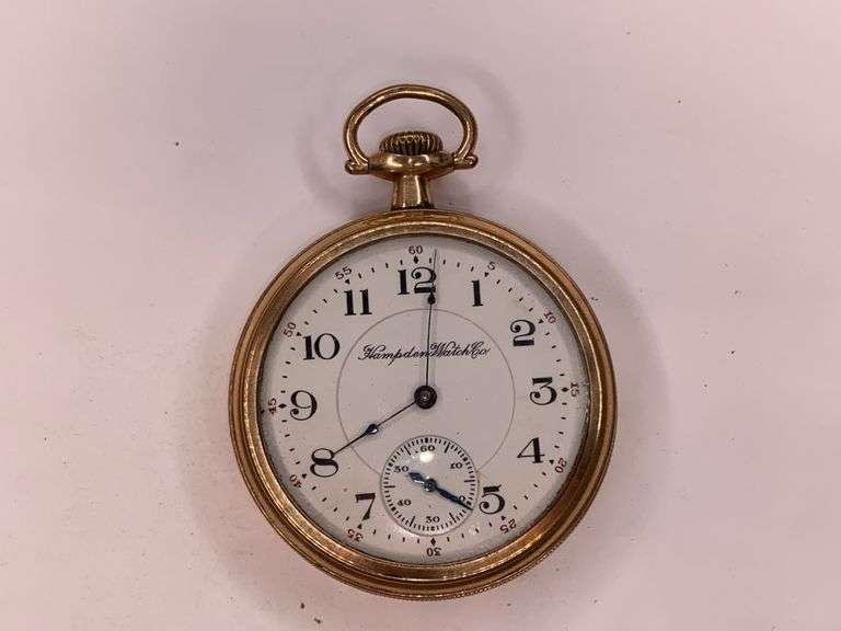 Hampden Watch Co. 21 Jewel Pocket Watch