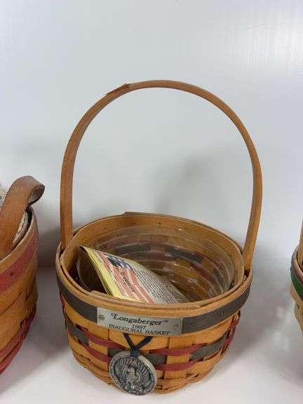 Longaberger Mothers Day Basket, Easter Basket, Inaugural Basket, Herb Basket