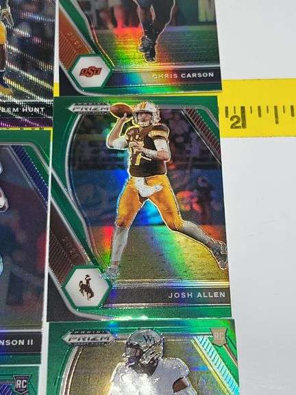 Assortment of College Football Trading Cards