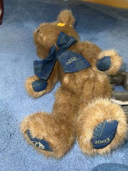 Longaberger Collectors Club 2003 Boyd Bear, Small Plush Rabbit, #1 Grandma Special Edition Boyd Bear