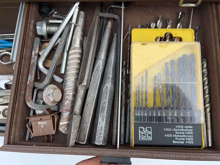 Toolbox with Variety of Tools
