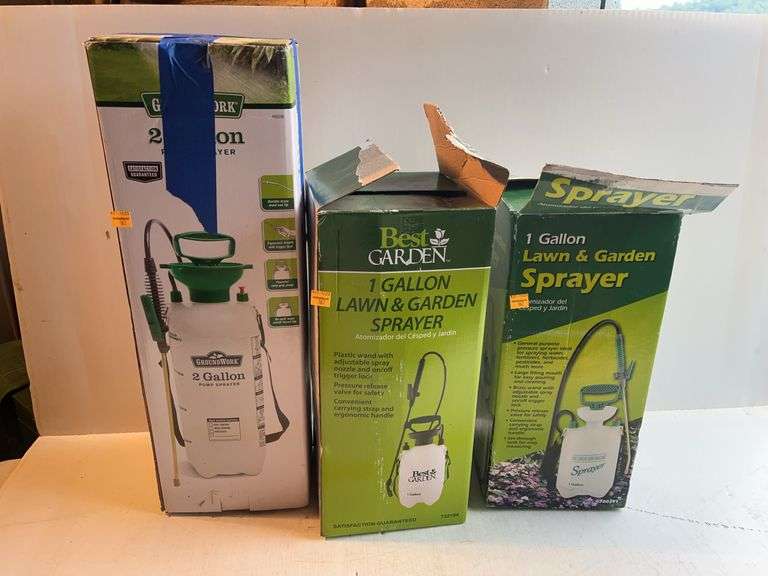 3 Lawn and Garden Sprayers