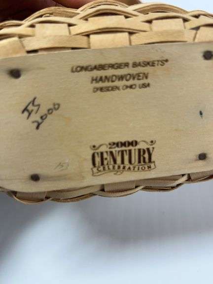 Longaberger Easter Basket, Century Basket, Bread Basket, Herb Basket