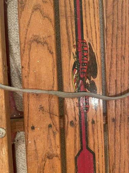 Flexible flyer and other unmarked sled