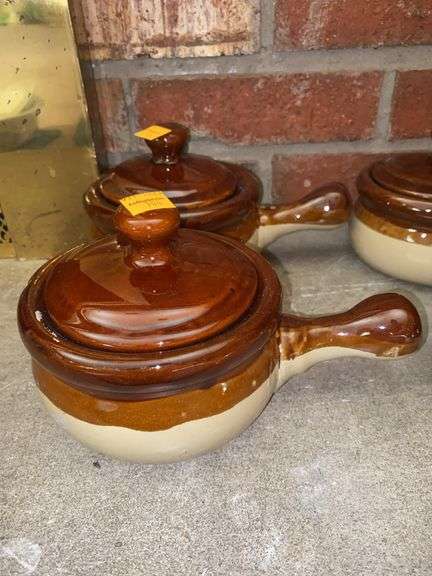 (4) Ceramic Soup Bowls