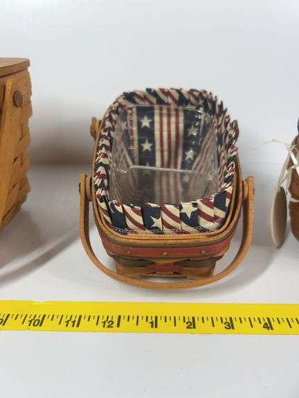 1492-1992 Longaberger Discovery Basket, Longaberger Horizon of Hope Basket, Longaberger All American