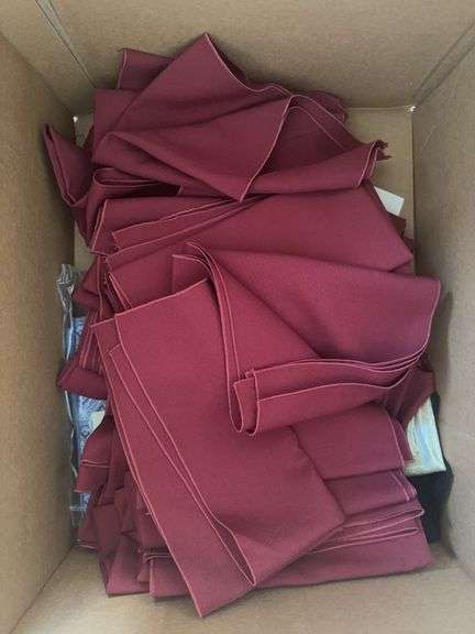 Box of misc. Placemats, Napkins and Ect.